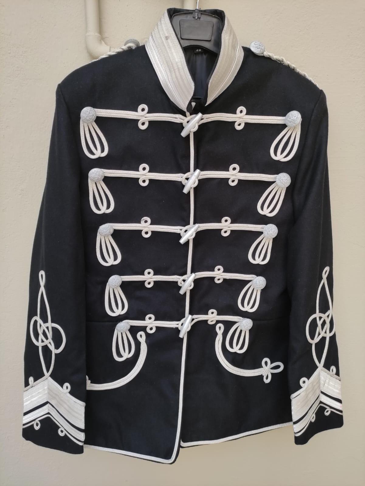 Prussian Hussar Attila Tunic Jacket: Napoleonic Military Coat