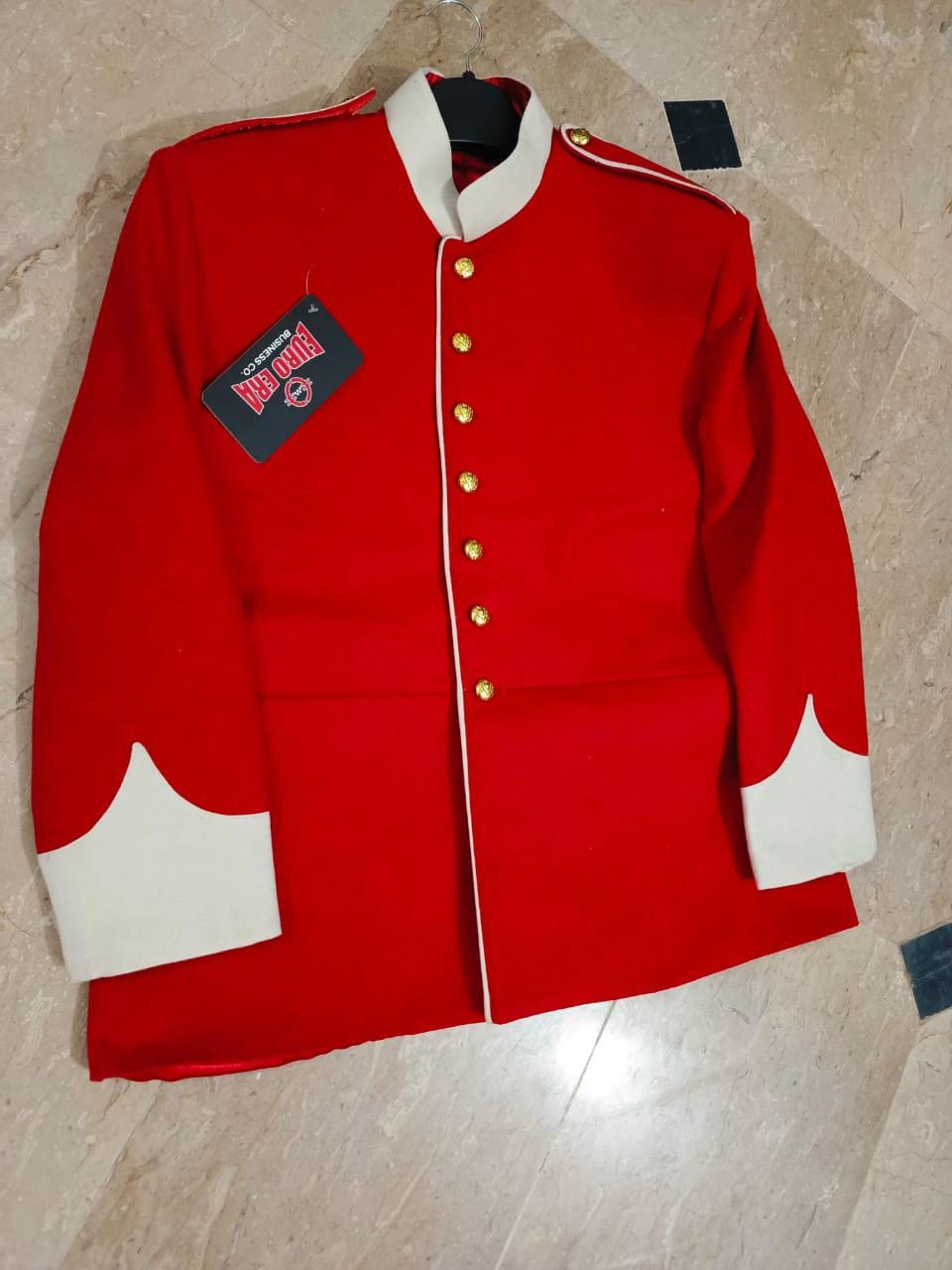 Anglo Zulu War Officer's Tunic: 18th Century British Empire Style