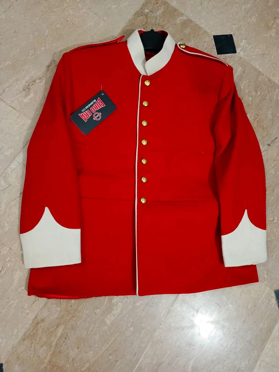 Anglo Zulu War Officer's Tunic: 18th Century British Empire Style