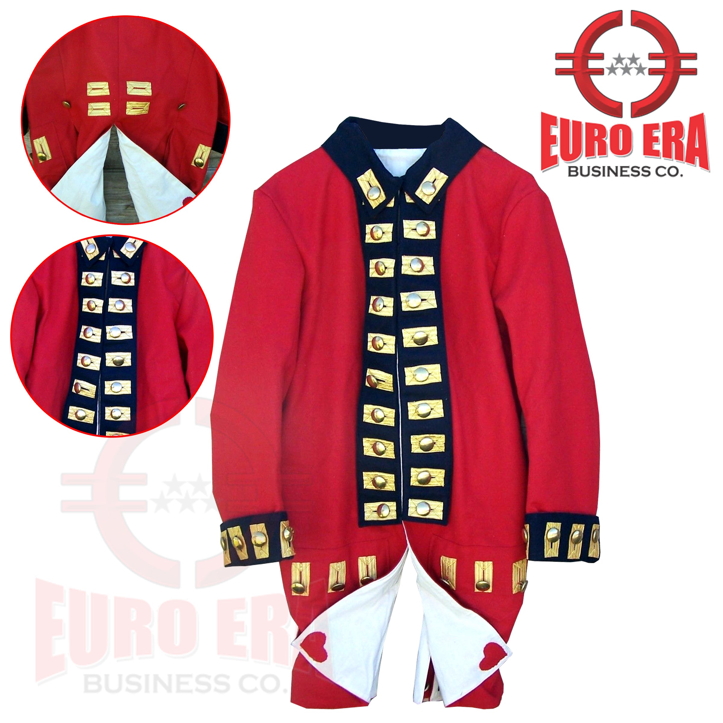 Revolutionary War British Officers Frock Coat