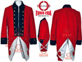 Revolutionary War British Military Officer Captain Frock Coat