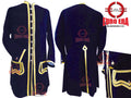 Revolutionary War Military Officer Naval Captain Frock Coat & Vest