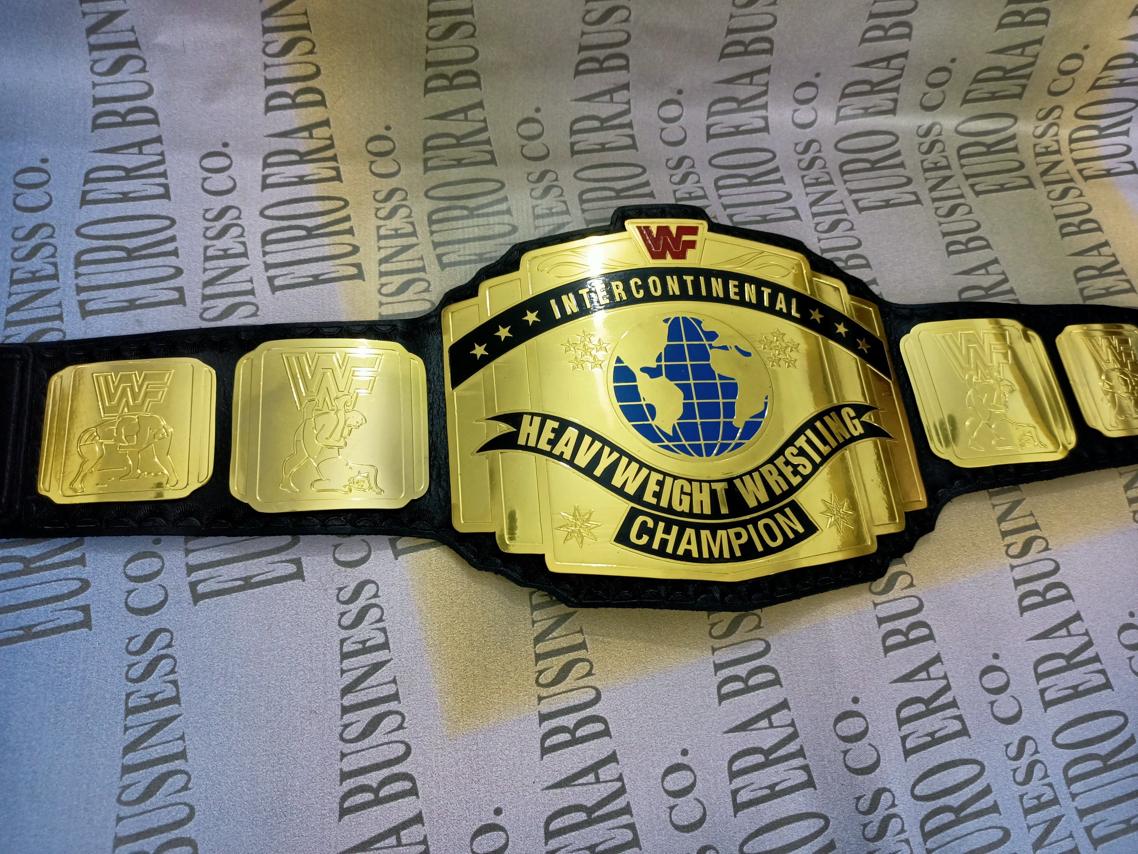 New WWF INTERCONTINENTAL HEAVYWEIGHT CHAMPIONSHIP BELT