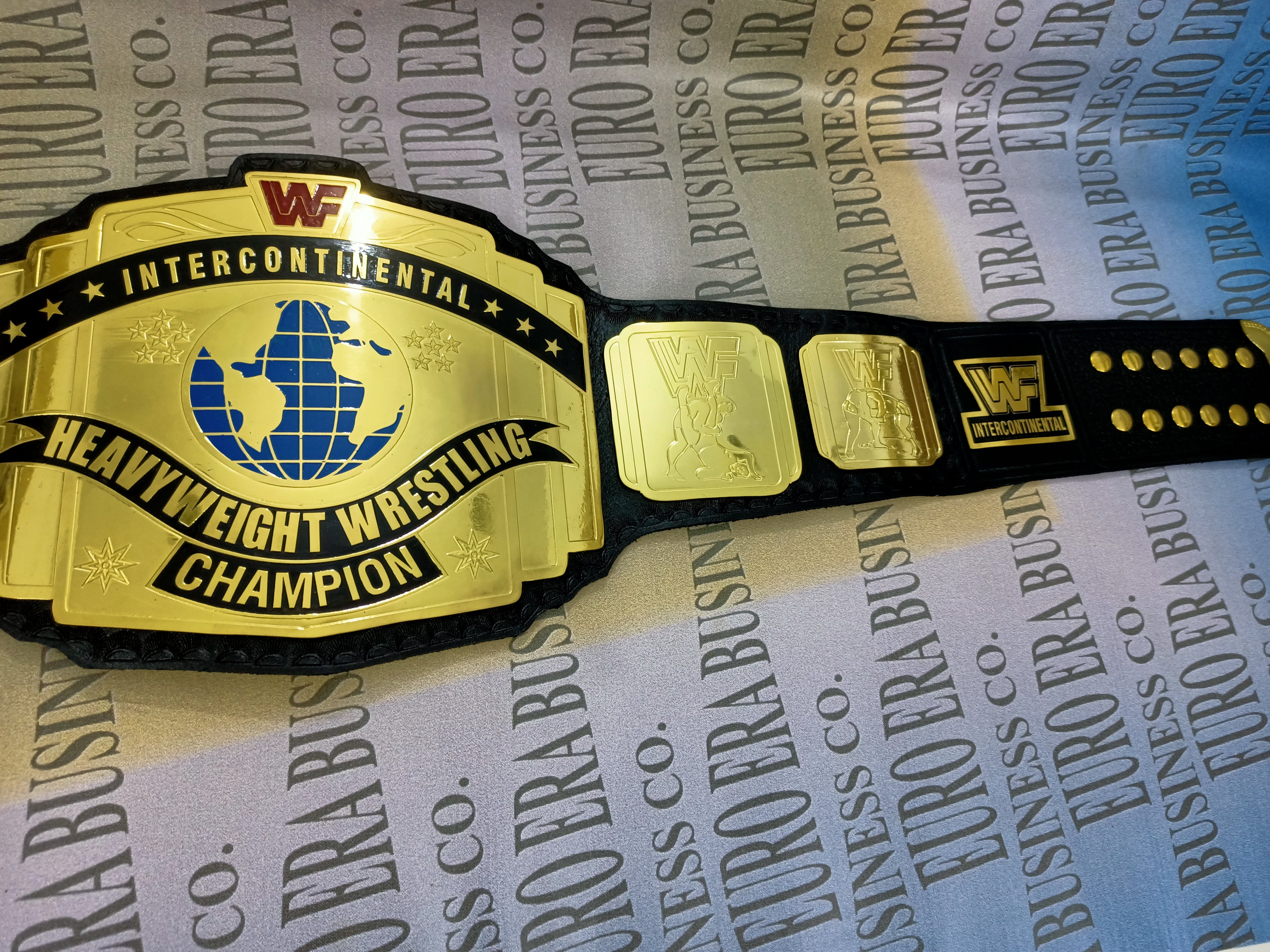 New WWF INTERCONTINENTAL HEAVYWEIGHT CHAMPIONSHIP BELT