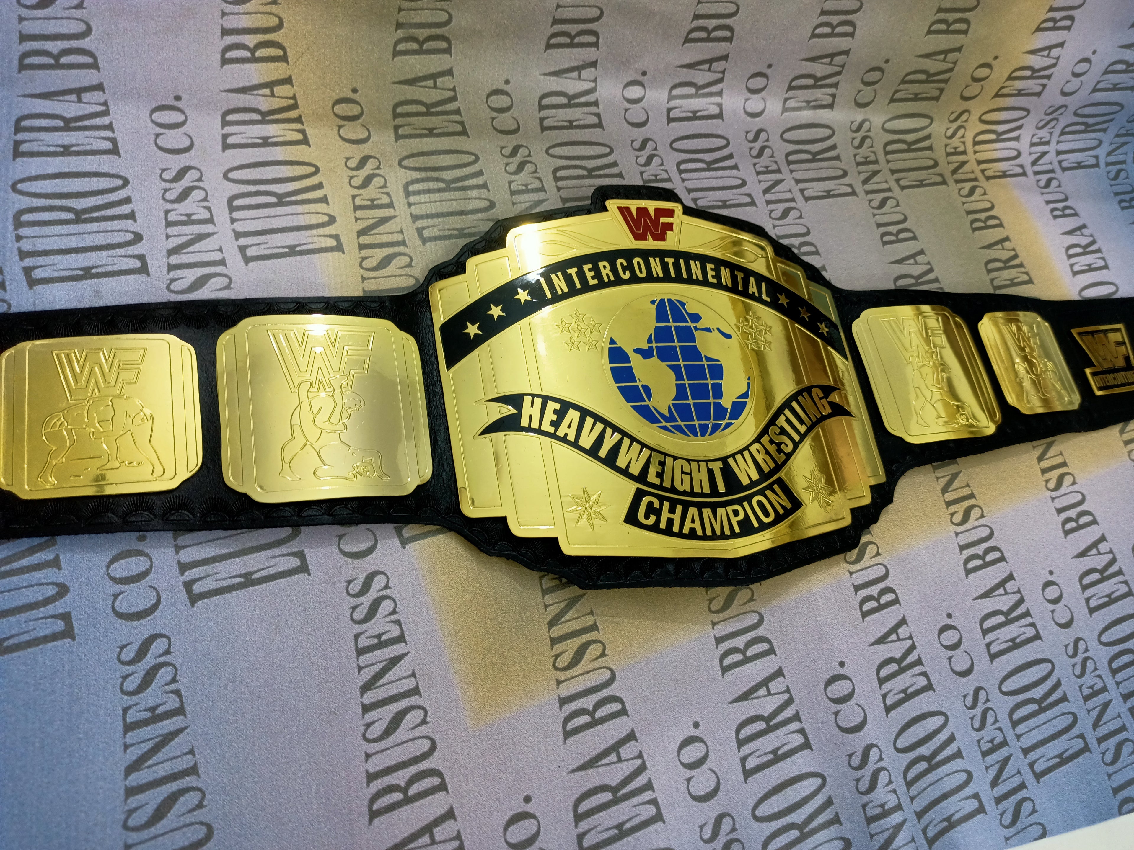 New WWF INTERCONTINENTAL HEAVYWEIGHT CHAMPIONSHIP BELT