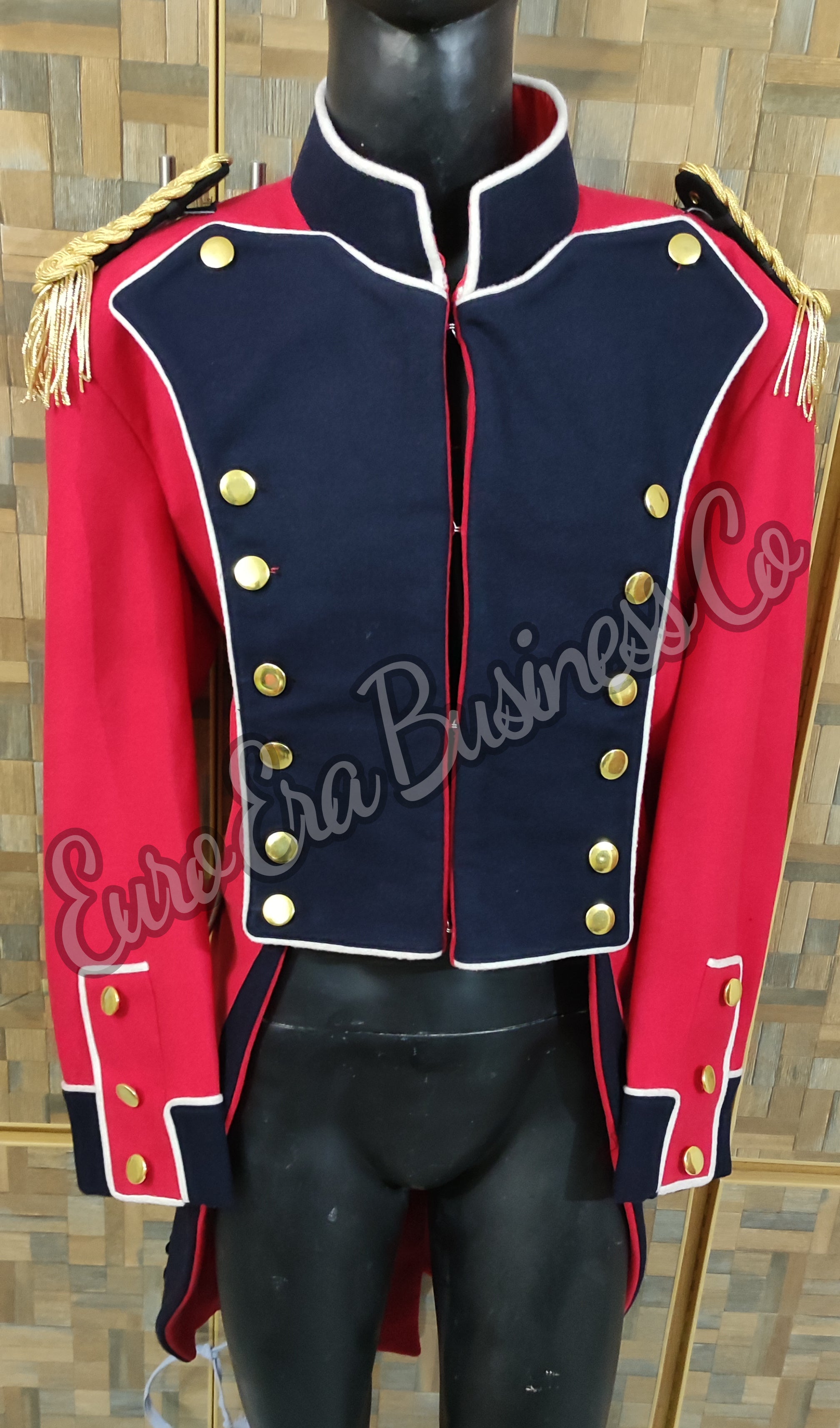 Prussian Dragoon Officer Frock Coat Jacket & Epaulette