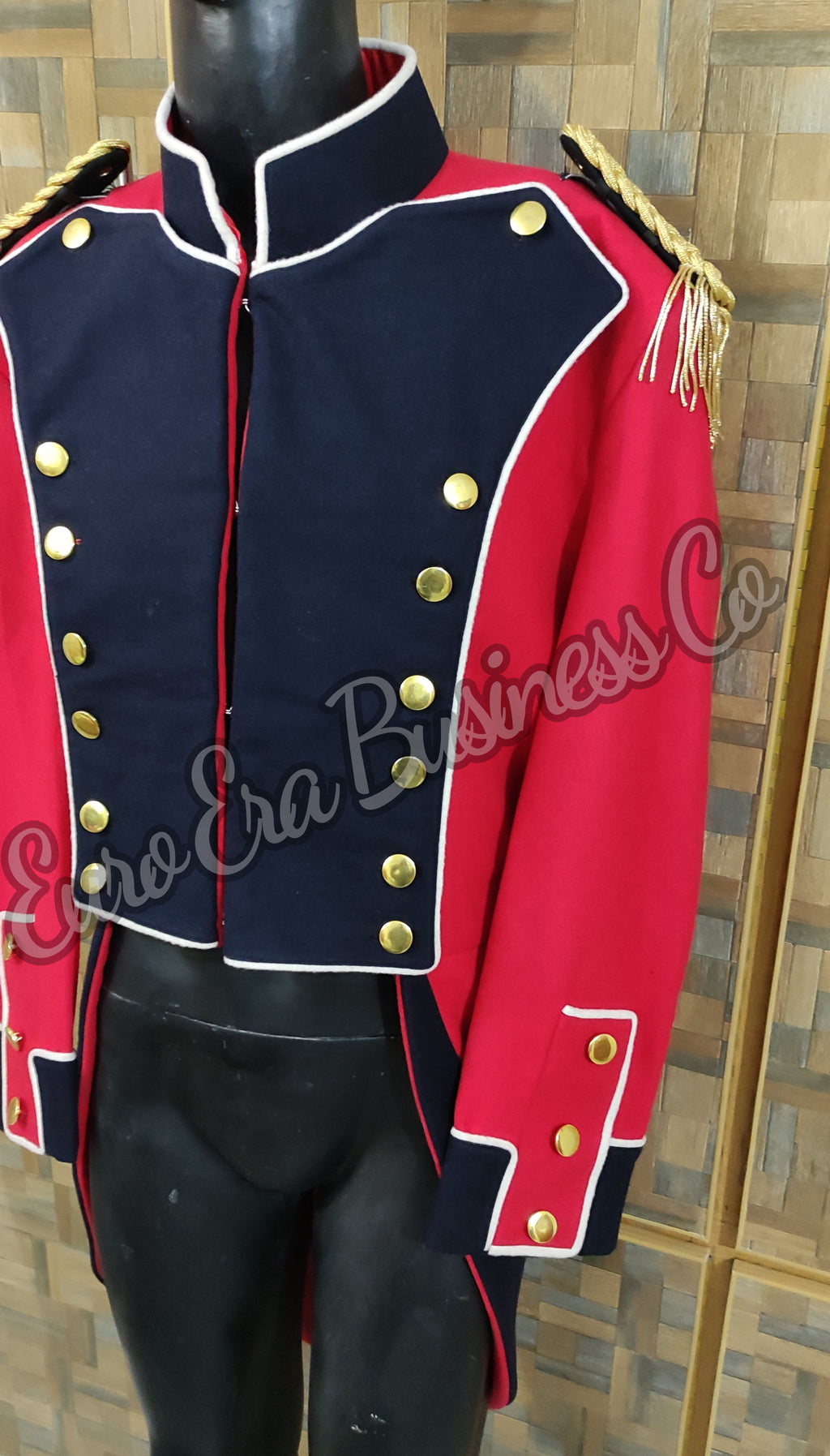 Prussian Dragoon Officer Frock Coat Jacket & Epaulette