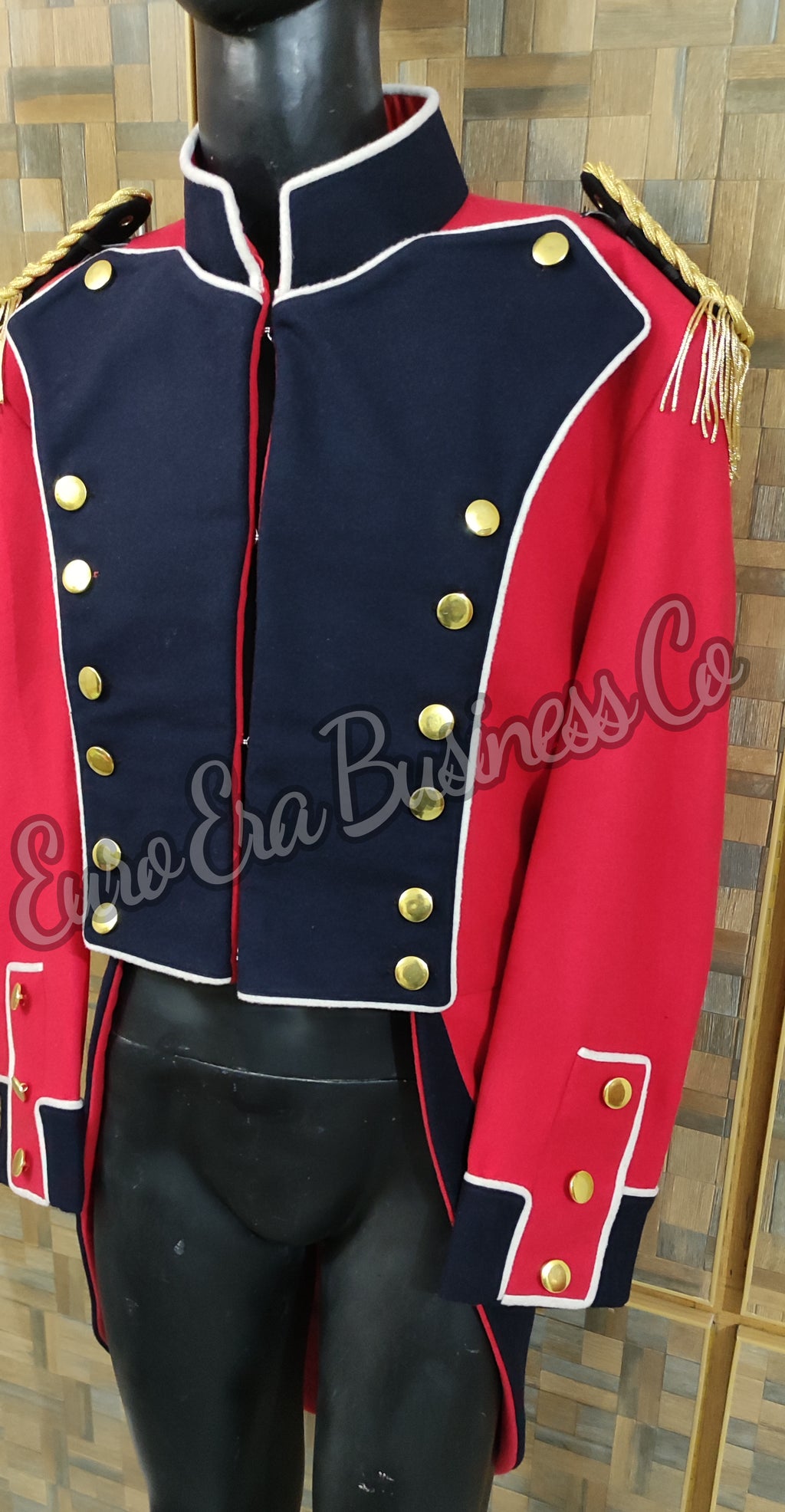 Prussian Dragoon Officer Frock Coat Jacket & Epaulette