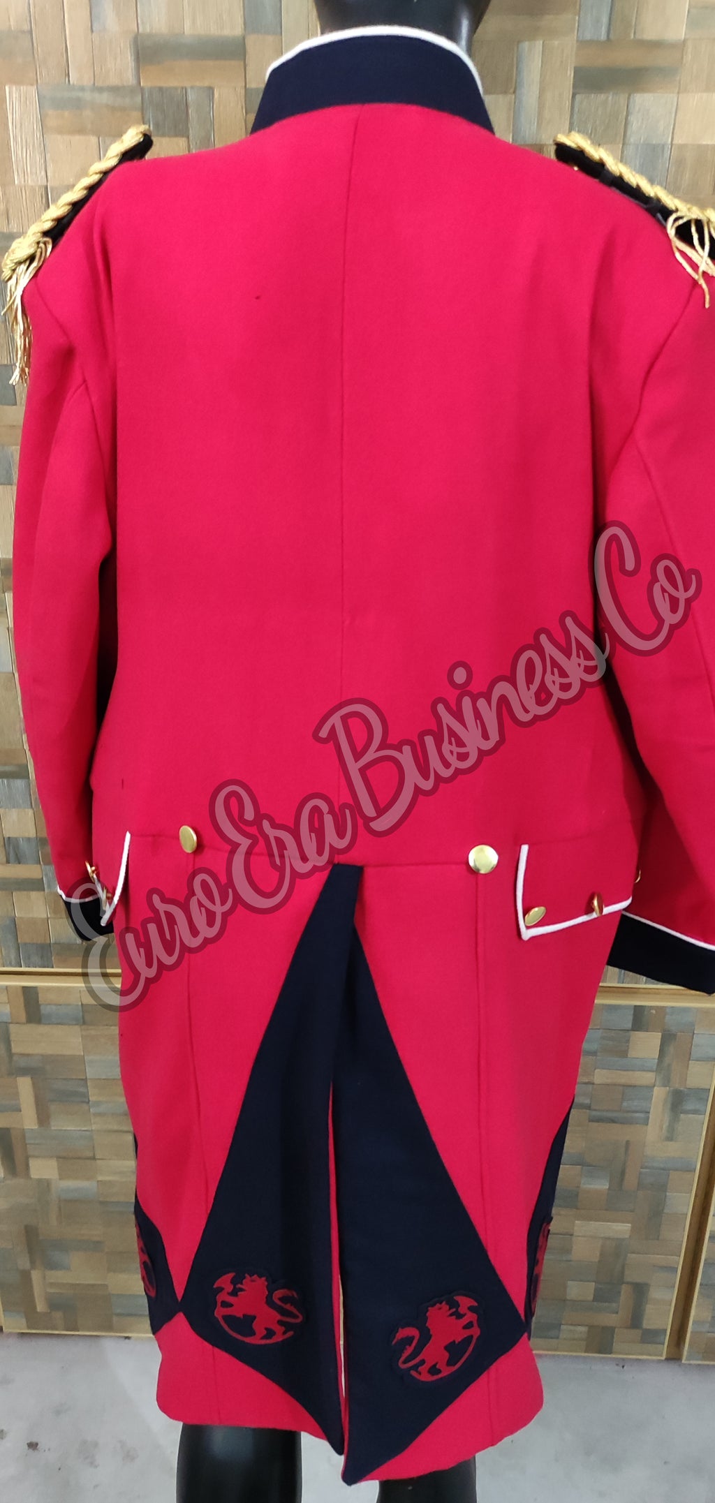 Prussian Dragoon Officer Frock Coat Jacket & Epaulette