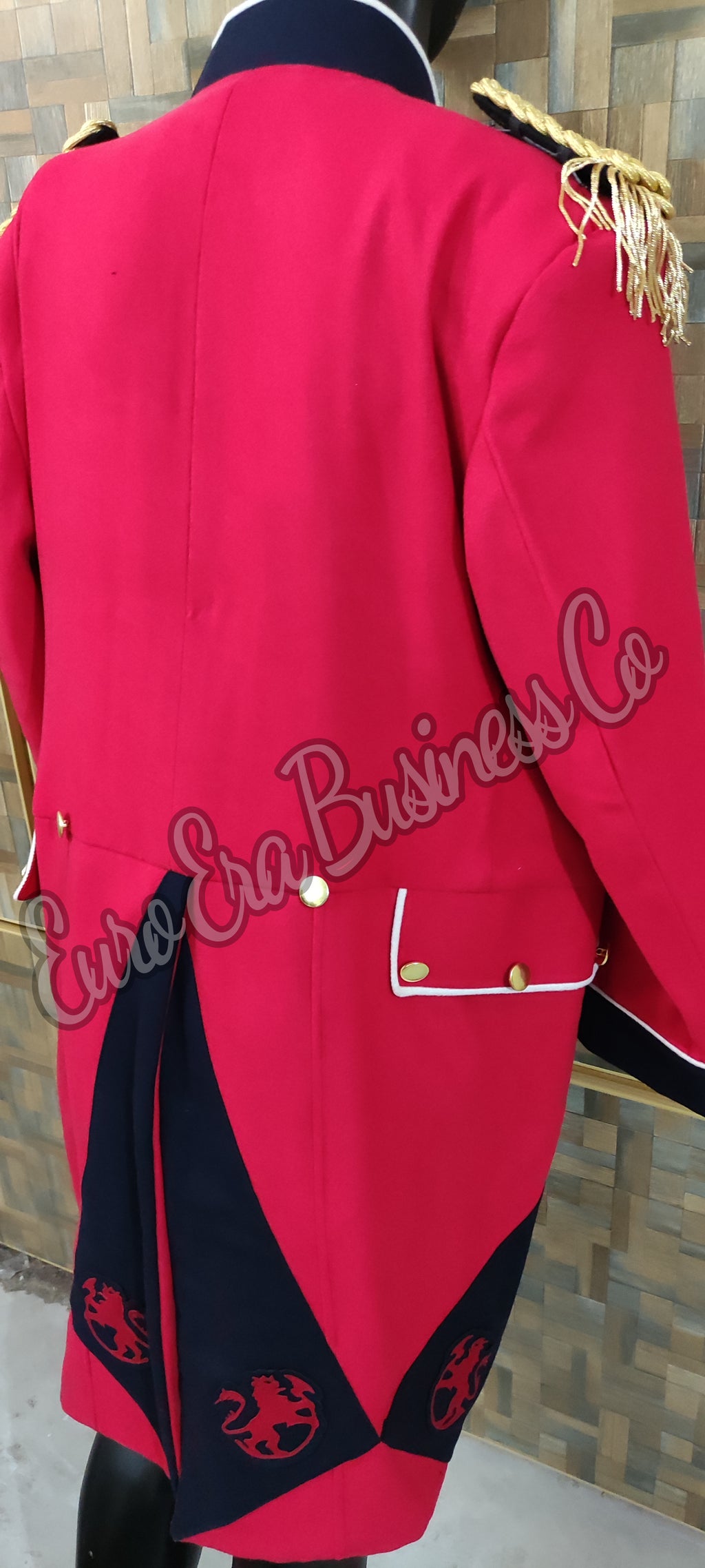 Prussian Dragoon Officer Frock Coat Jacket & Epaulette