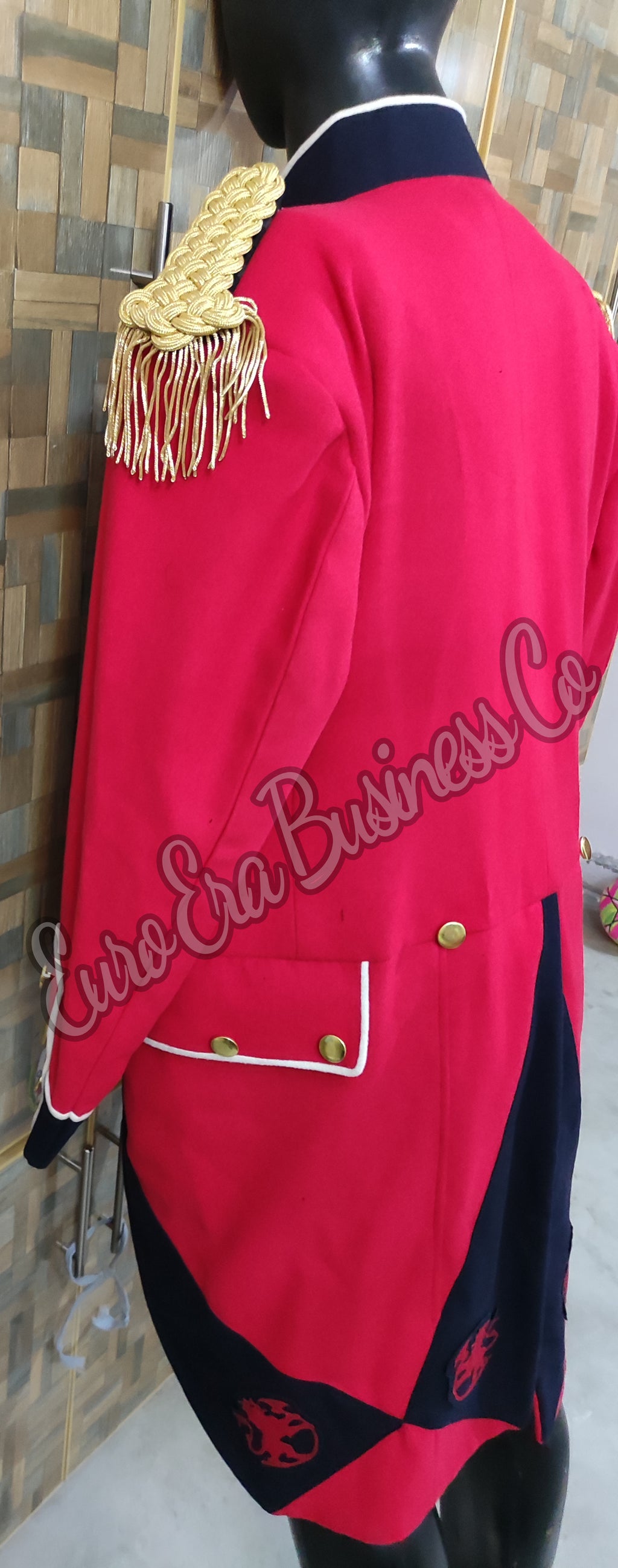 Prussian Dragoon Officer Frock Coat Jacket & Epaulette