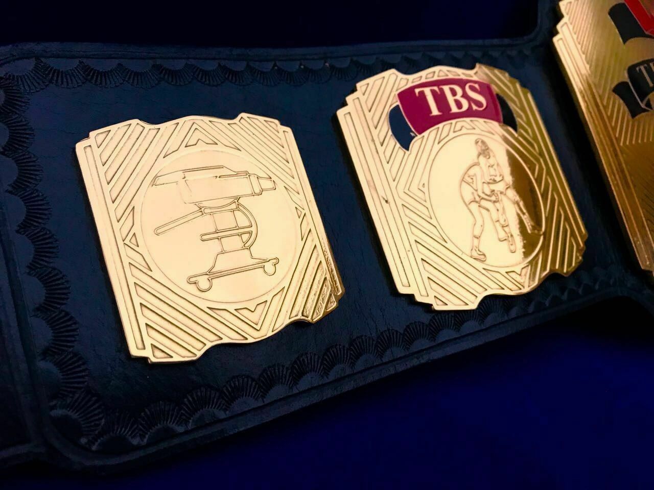 New WCW World Television Heavyweight Championship Belt