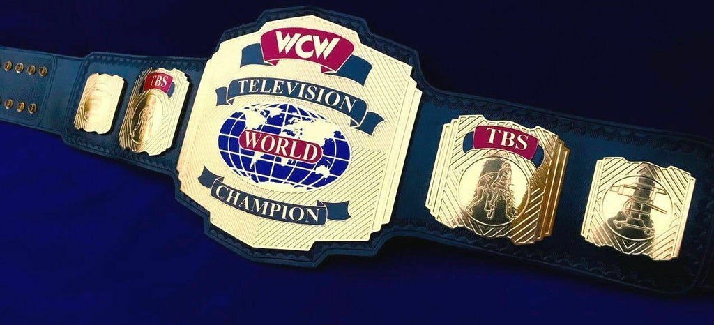 New WCW World Television Heavyweight Championship Belt