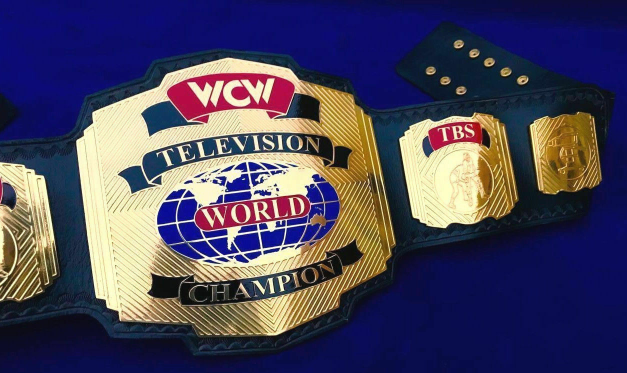 New WCW World Television Heavyweight Championship Belt