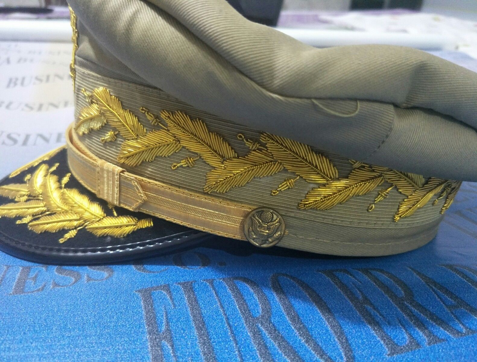 WW2 US General Douglas MacArthur's Hat, MacArthur's Cap