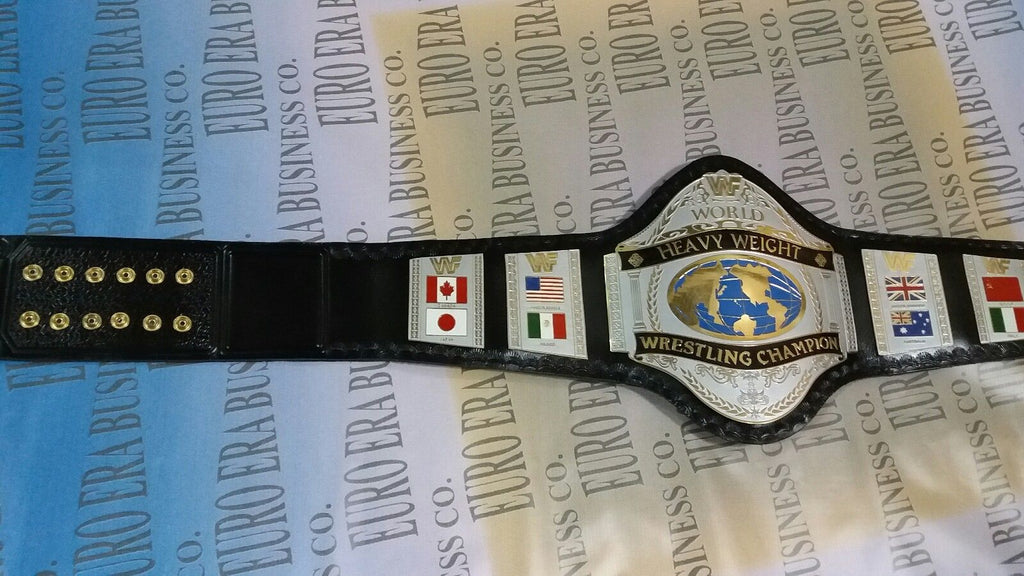 New WWF Hulk Hogan 1984 WORLD HEAVYWEIGHT Championship Belt