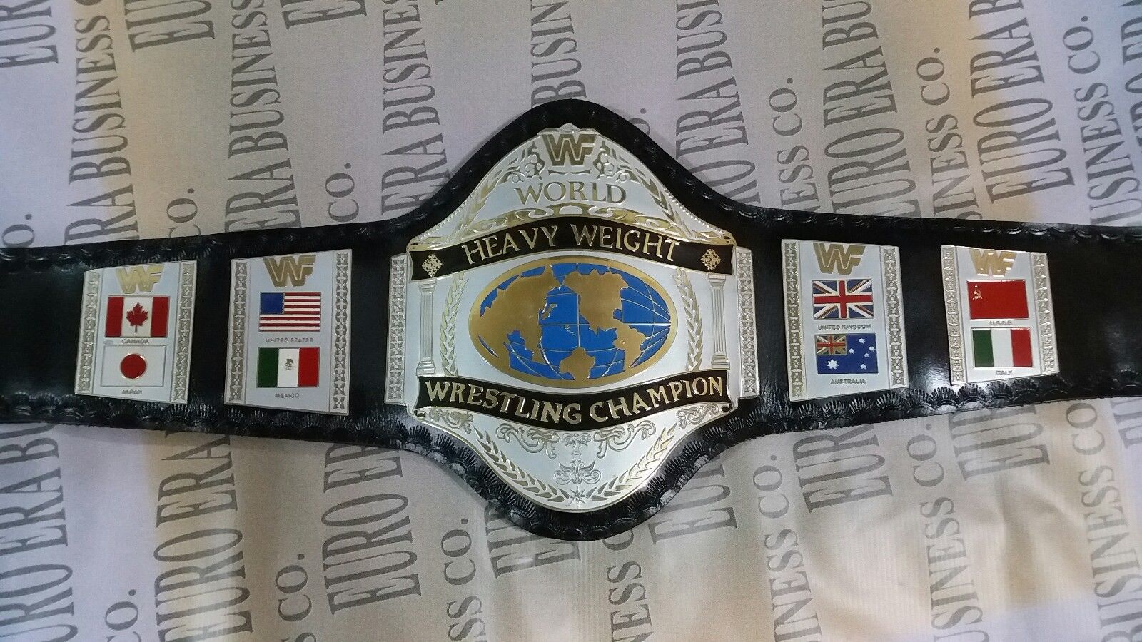 New WWF Hulk Hogan 1984 WORLD HEAVYWEIGHT Championship Belt