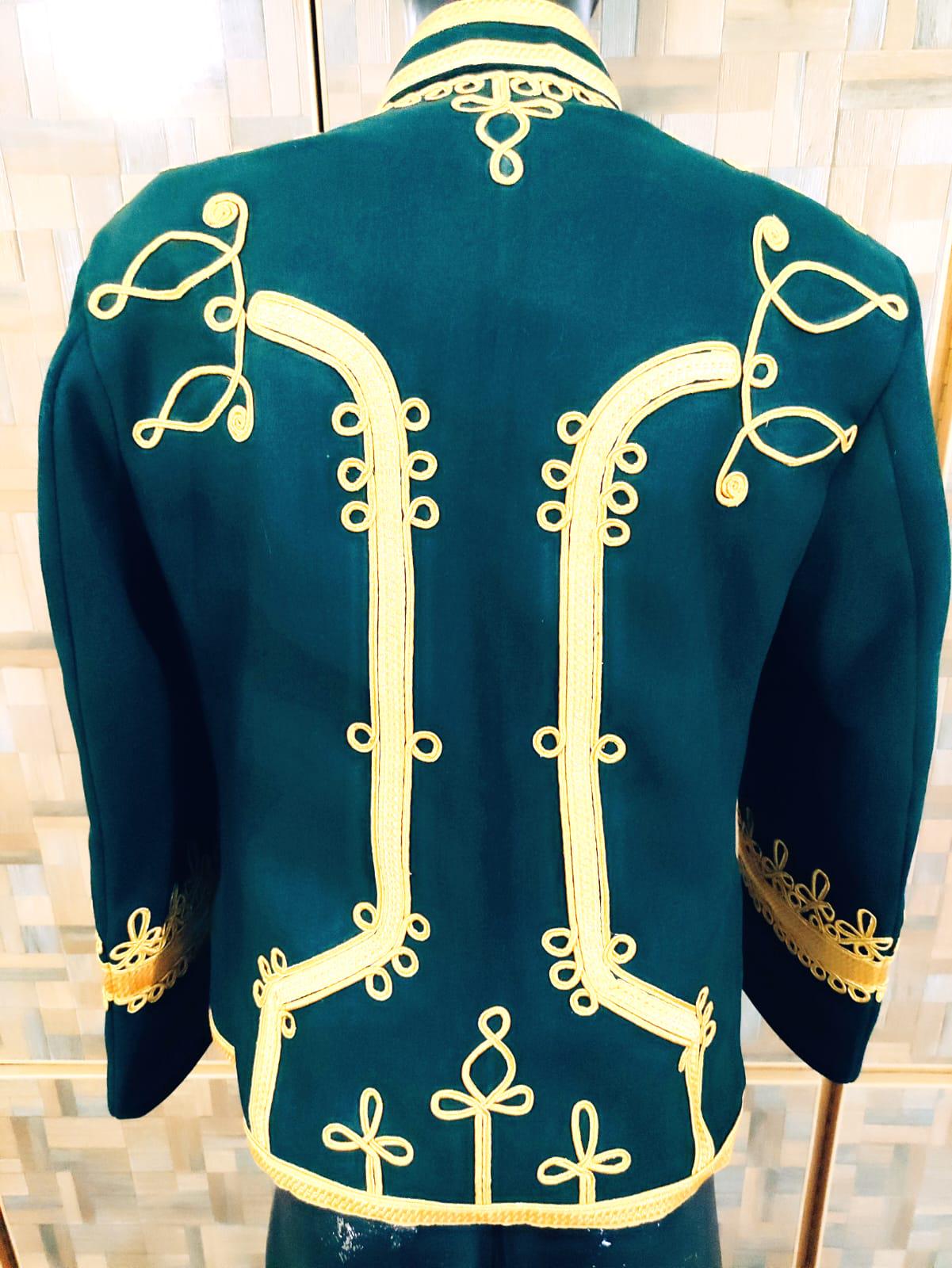 Napoleonic Hussars Wool Jacket: 11th Hussars Officer Style