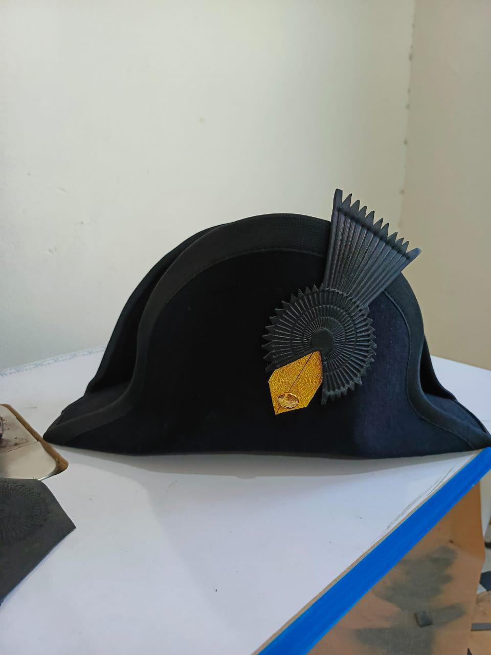 Napoleonic Tricorn Hat: 18th Century British Officer Style
