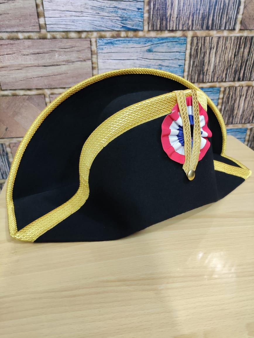 Napoleon Bicorn Hat: Historical Military Costume, Cosplay & Halloween