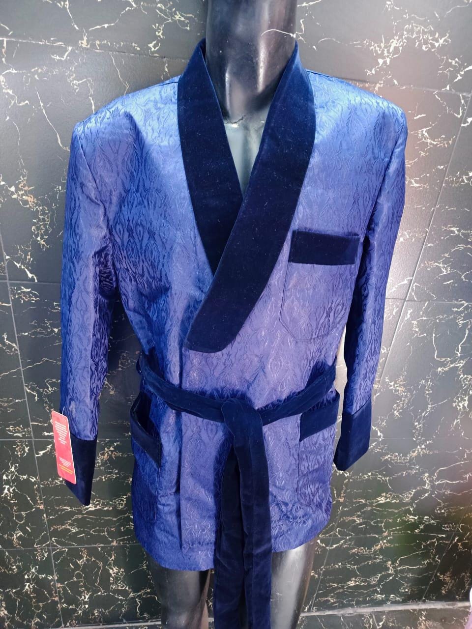 New Smoking Robe Coat Jacket Wedding Party Wear Robe Smoking COAT | Stylish Relaxation Robe | Luxury Lounge Wear | Elegant Gift for Him