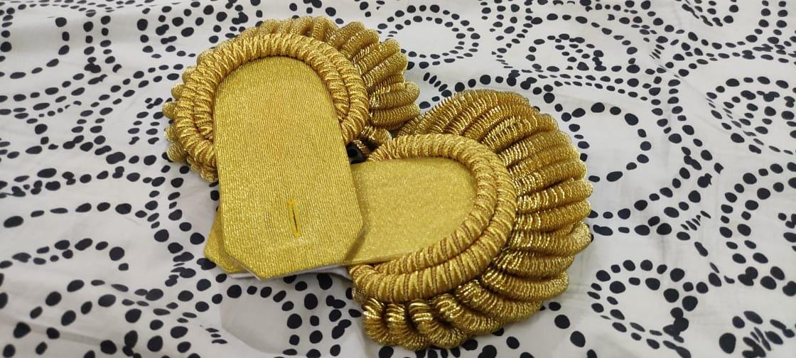 Napoleonic General Officer Epaulette: Gold Fringe, 18th Century Military