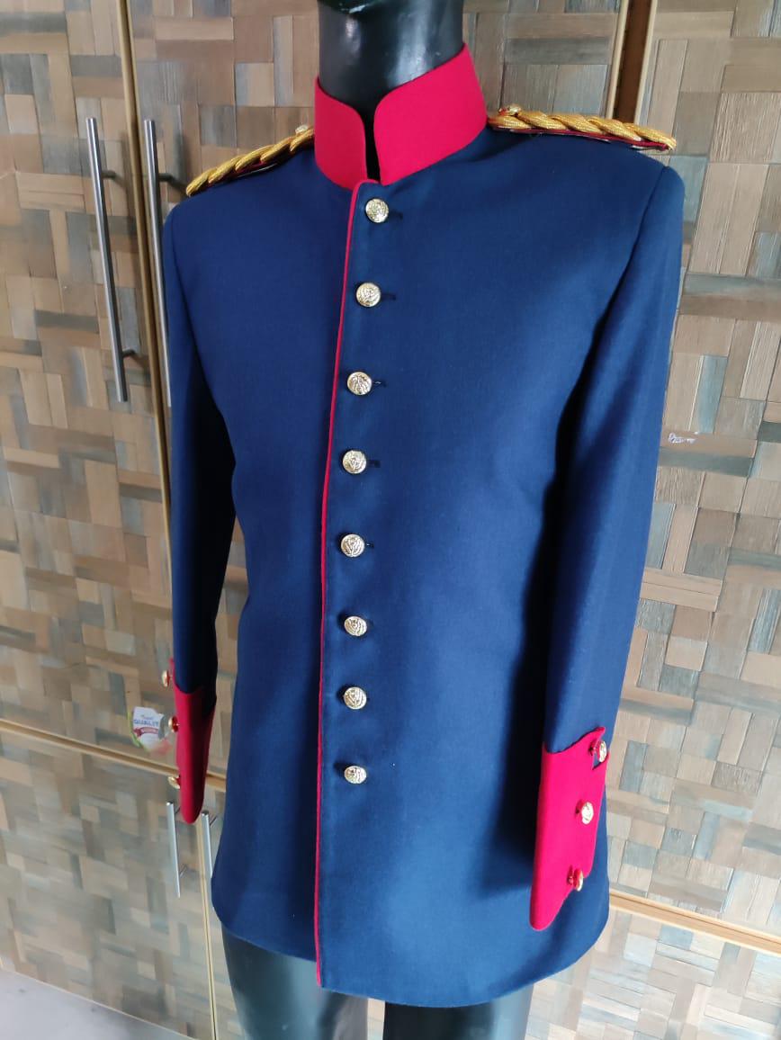 Prussian Officer Tunic Jacket: 18th Century Napoleonic Costume