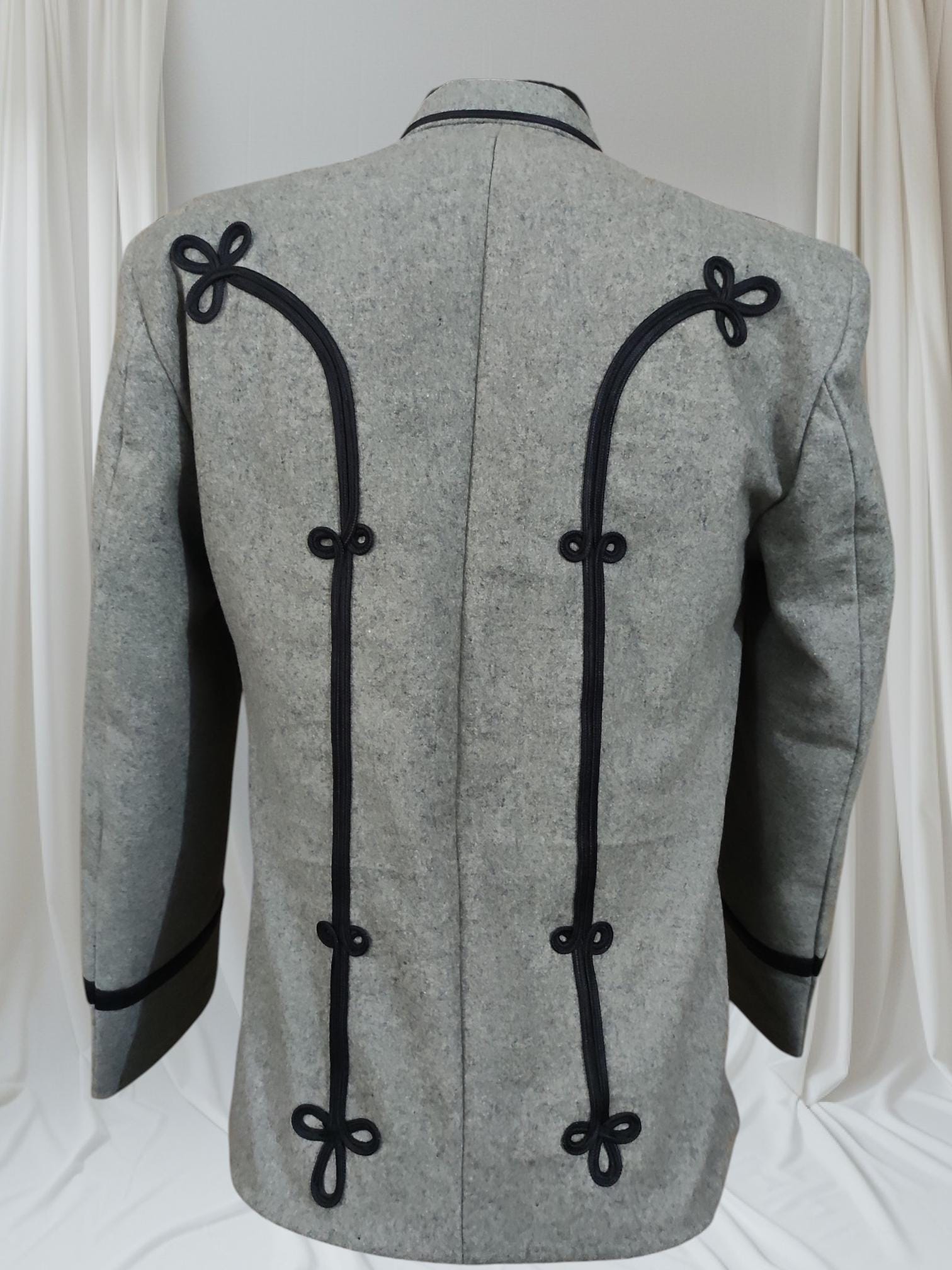 Prussian Hussars Attila Jacket: 18th Century Napoleonic Officer Uniform