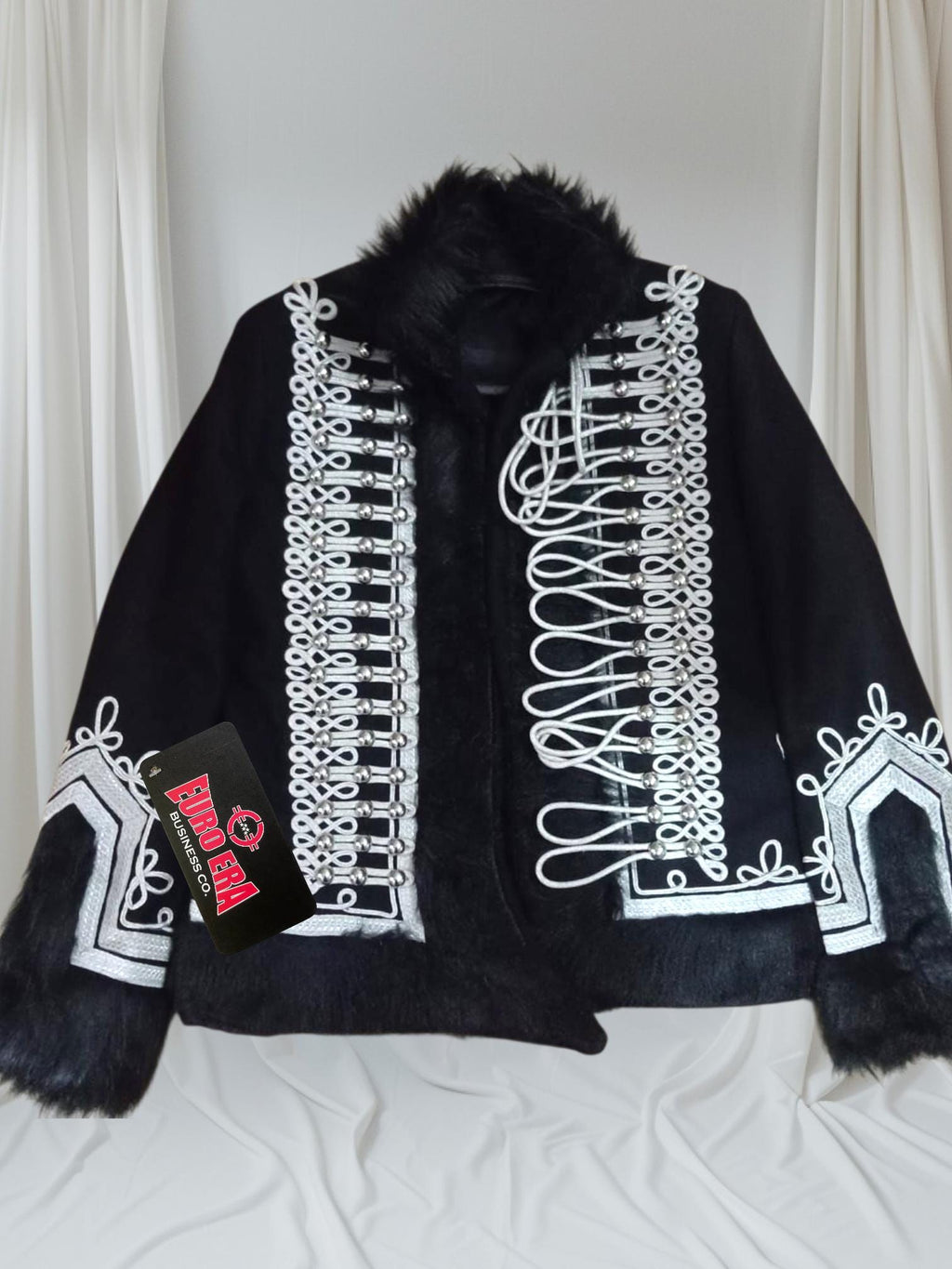 Napoleonic Hussars Pelisse Jacket: 18th Century Officer Tunic Pelisse