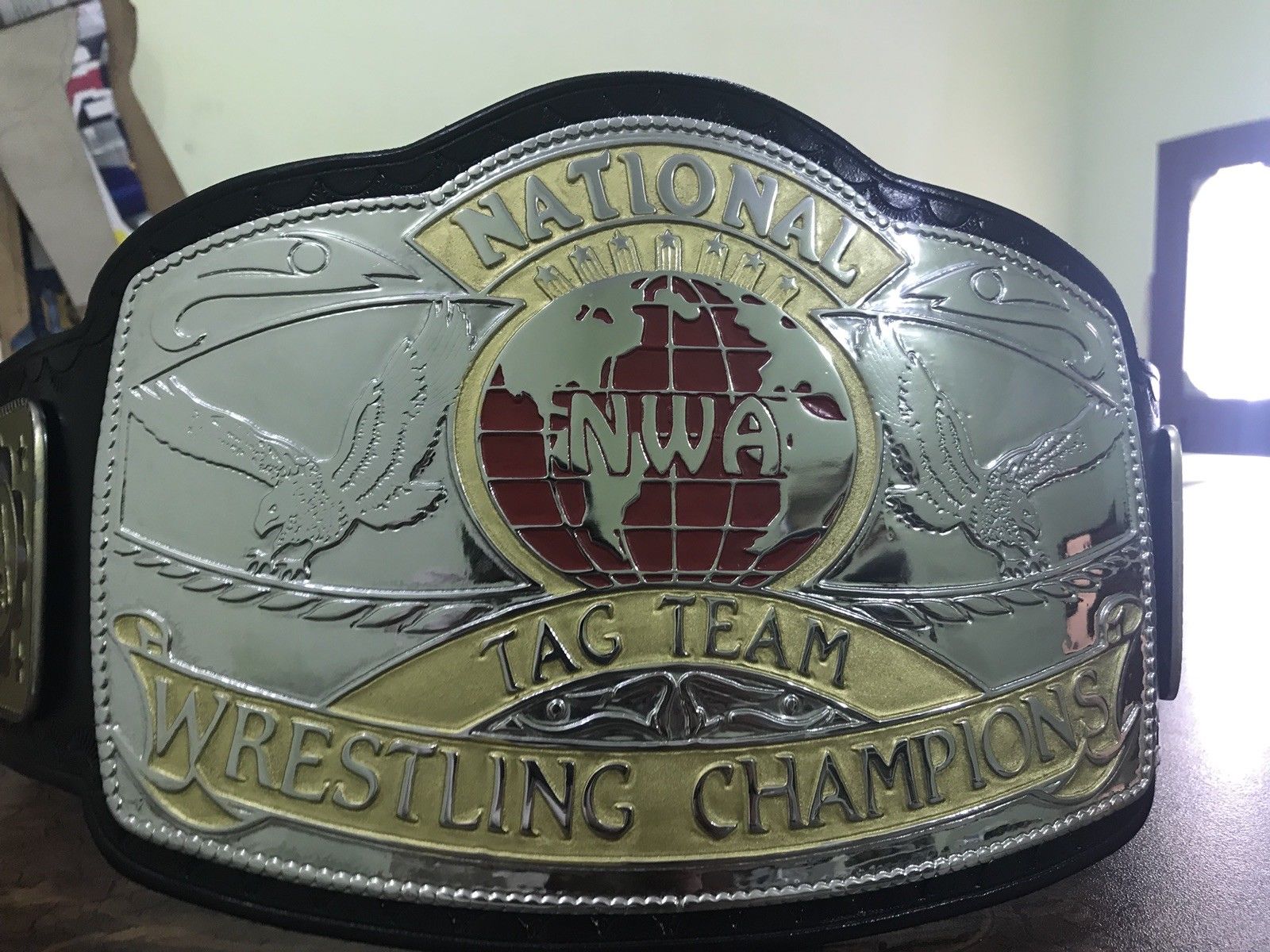 NEW NWA World Tag Team HEAVYWEIGHT WRESTLING Championship Belt
