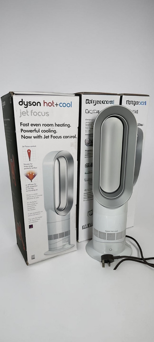 Dyson Hot + Cool AM09 White/Silver Fan Heater