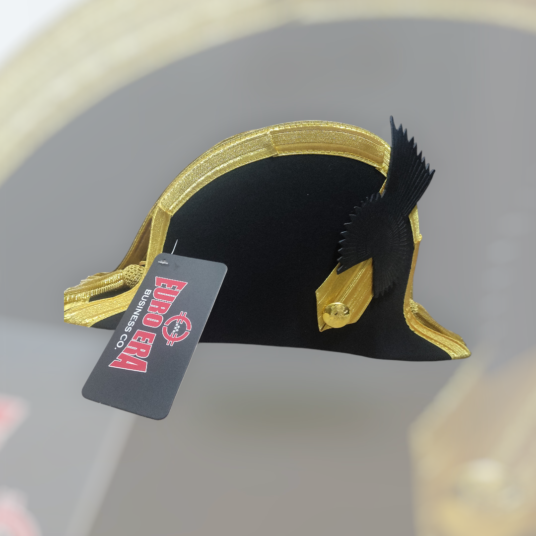 New Napoleon 18th century British navy military officers Bicorn hat