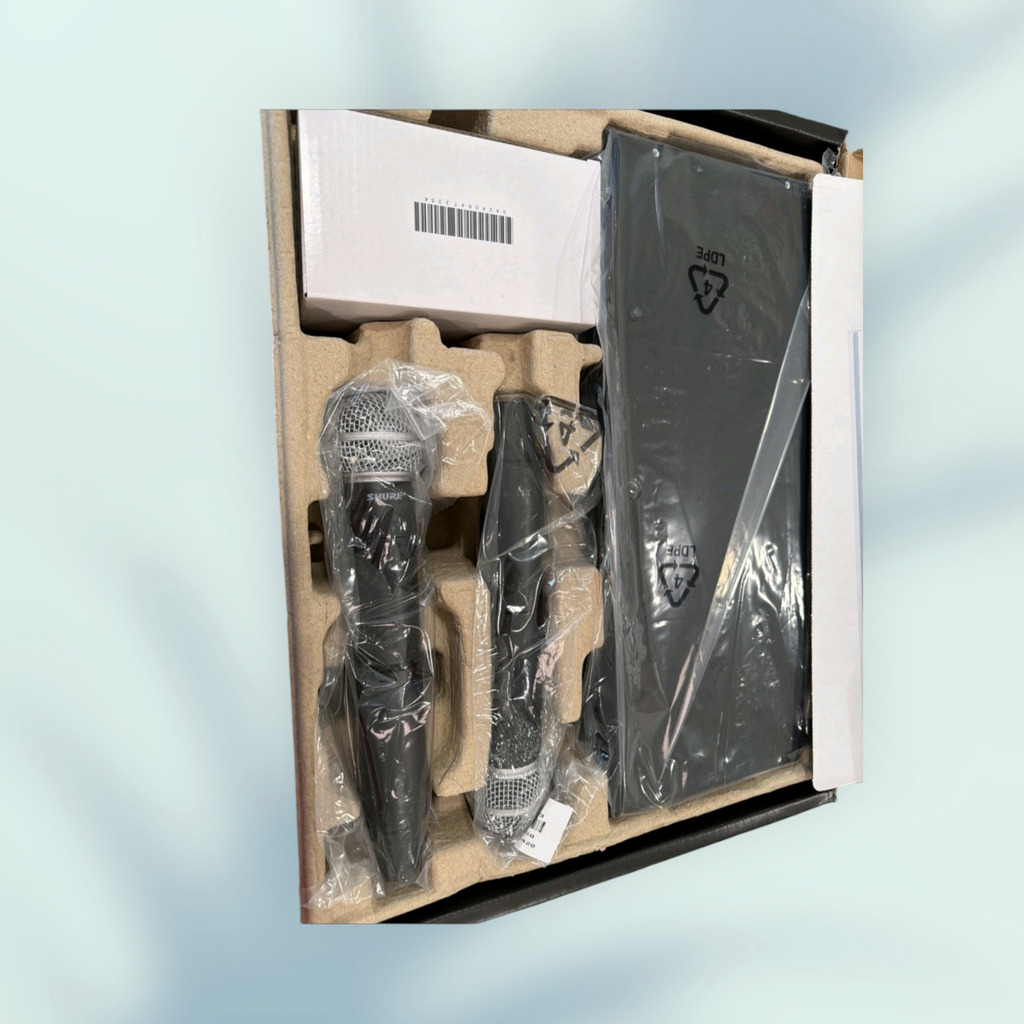 Shure SLXD24/SM58 Wireless Vocal System - Black Frequency Band J52