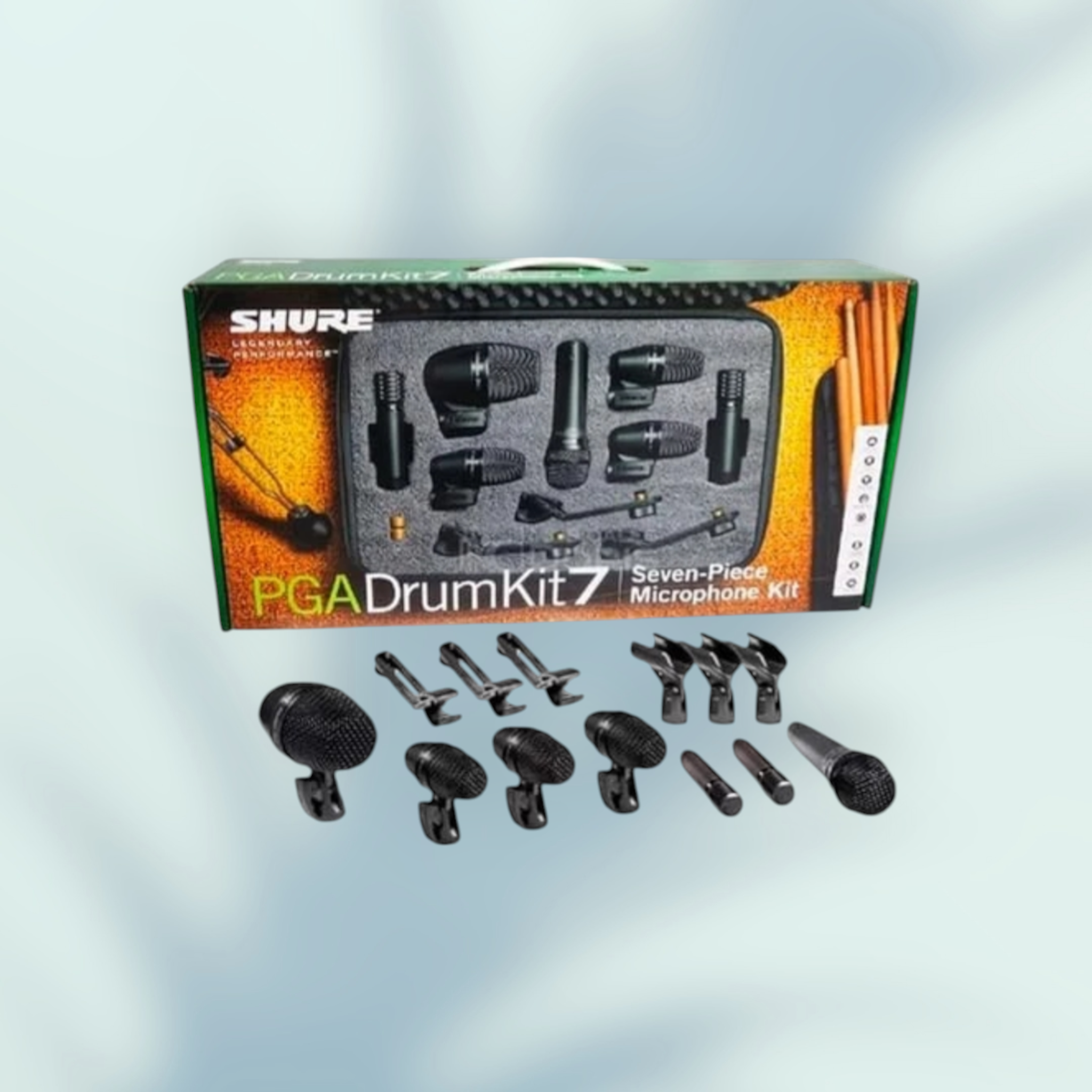 Shure PGADRUMKIT7 7-Piece Drum Microphone Kit