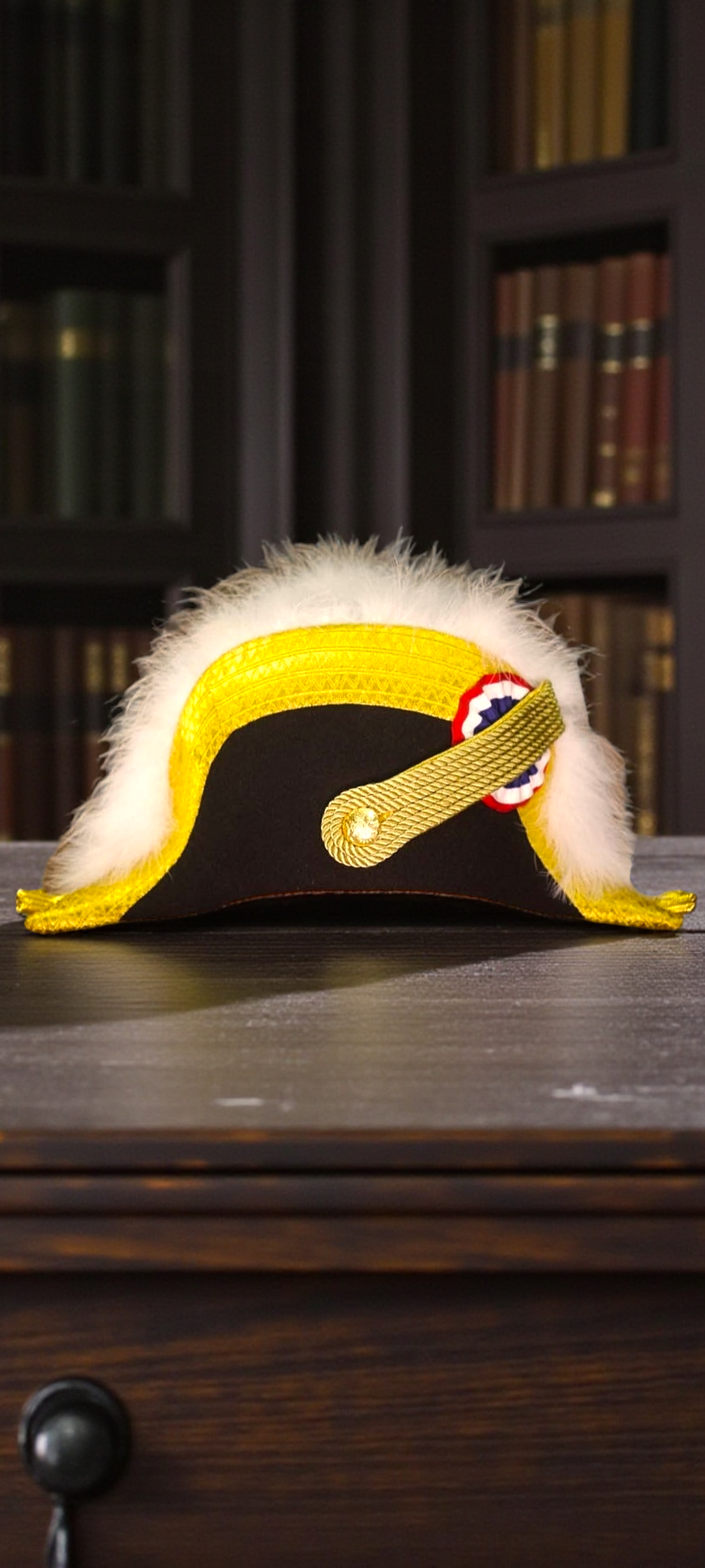 Napoleonic French General Marshall Officer Bicorn Hat