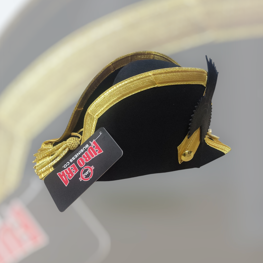 New Napoleon 18th century British navy military officers Bicorn hat