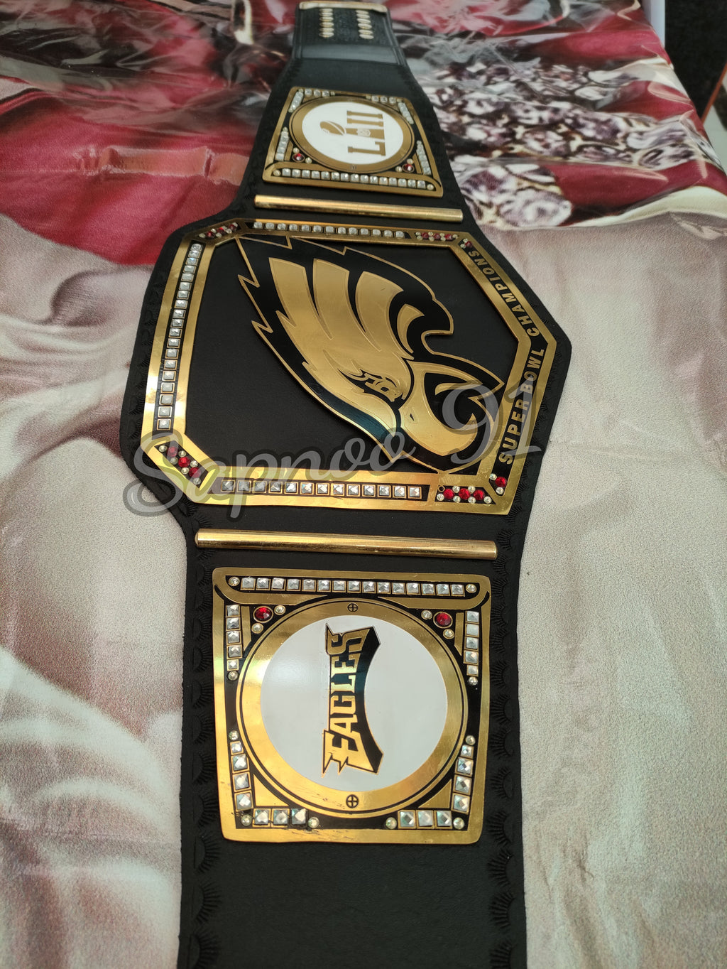 New NFL Super Bowls Eagles Championship Belt