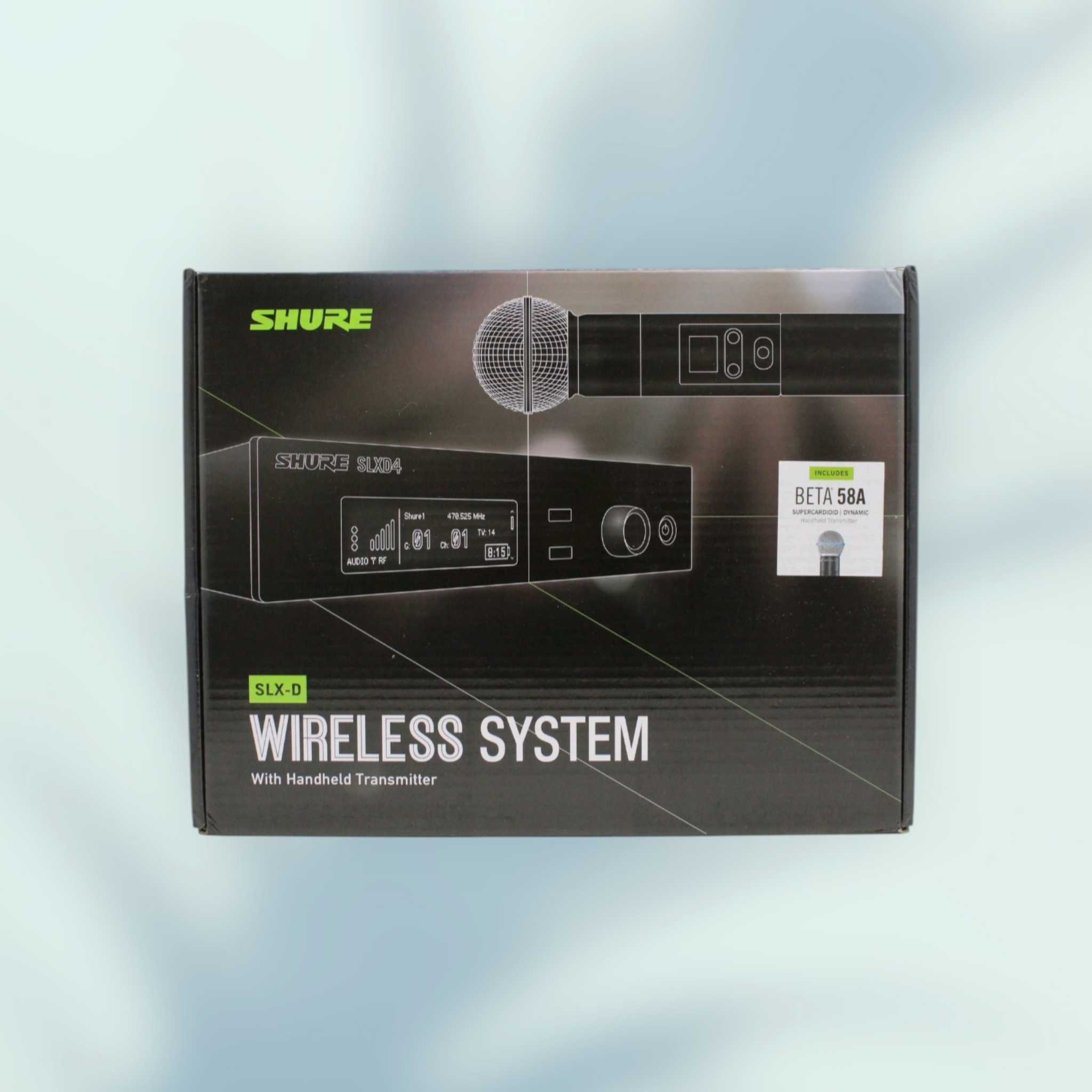 Shure SLXD24/SM58 Digital Wireless Handheld Microphone System -