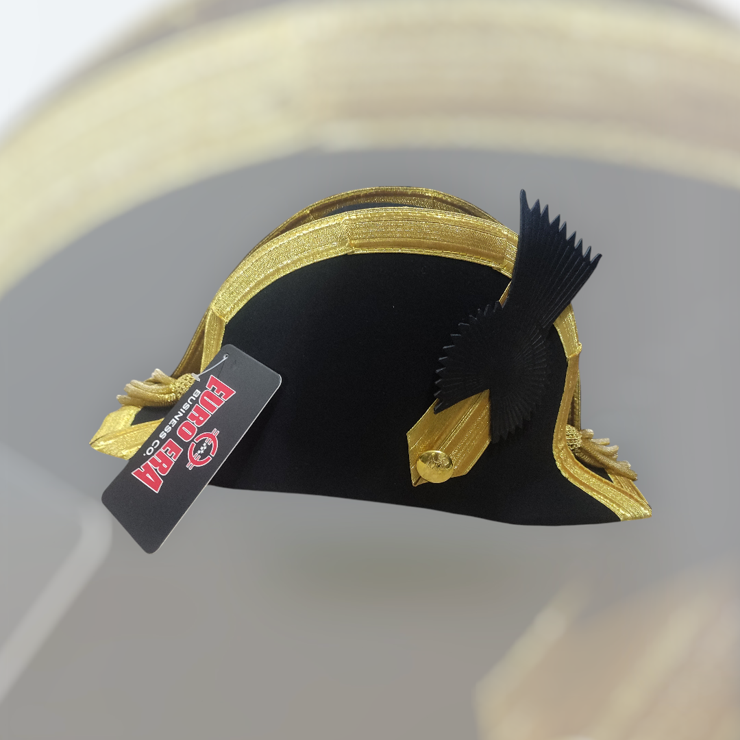 New Napoleon 18th century British navy military officers Bicorn hat