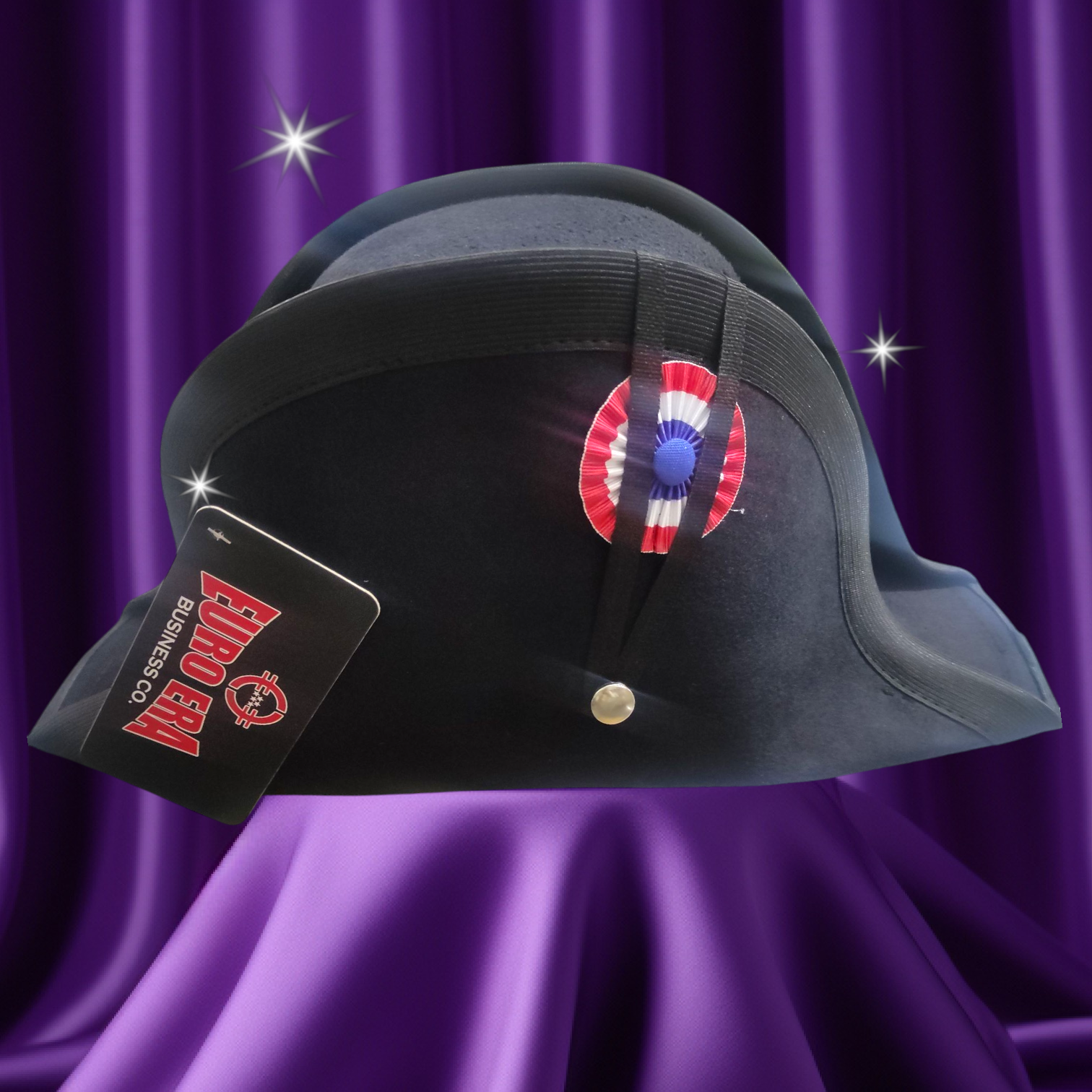 Napoleonic Revolutionary War Officers Bicorn Hat