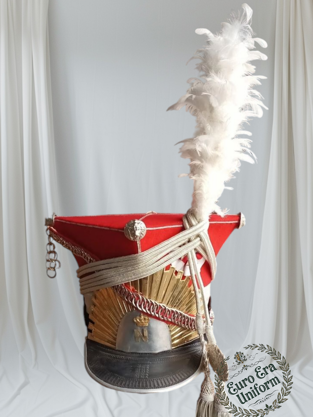Napoleonic Shapska of colonel or general of Polish Lancier officer Shako Hat