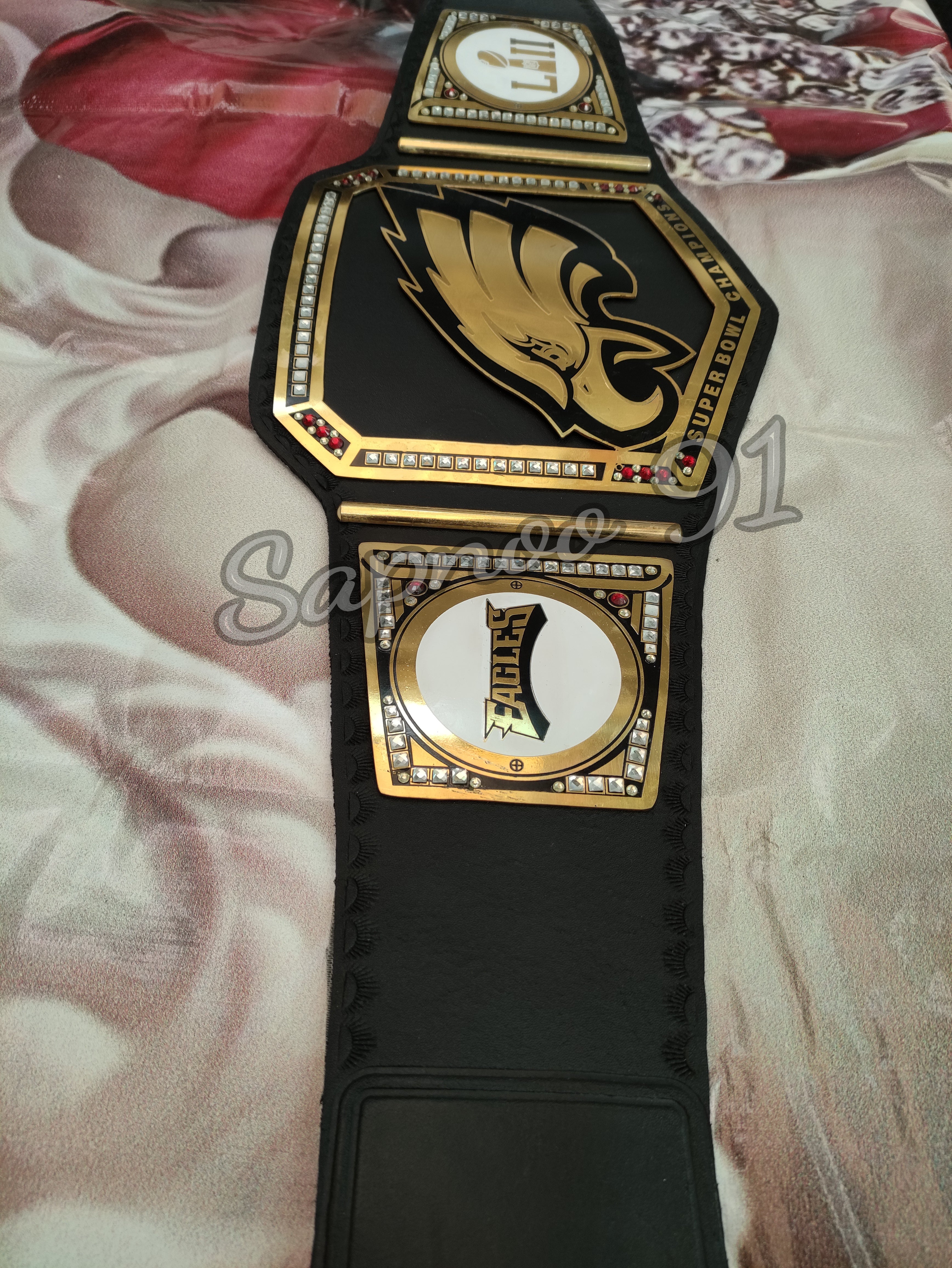 New NFL Super Bowls Eagles Championship Belt