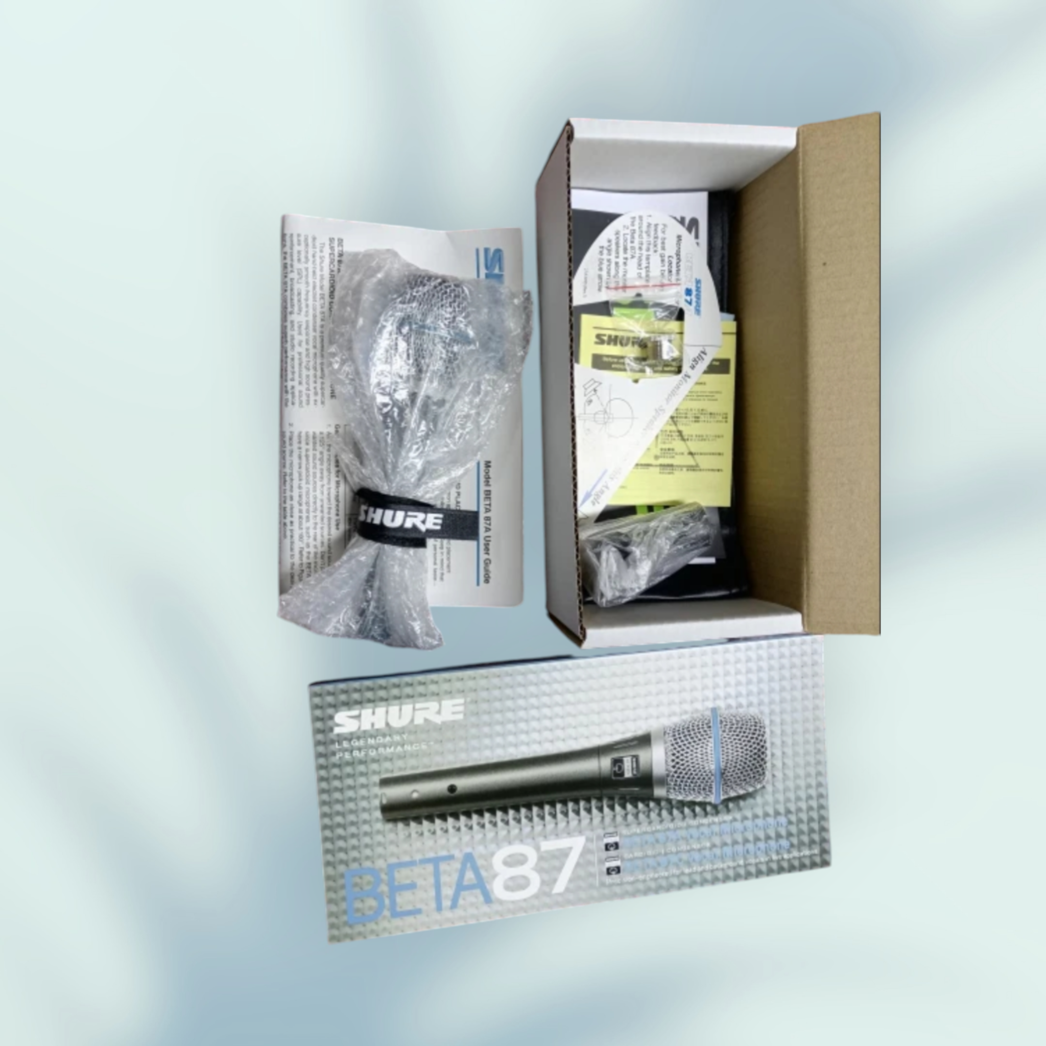 Shure BETA-87A BETA87A Vocal Microphone Supercardioid Condenser Microphone JP