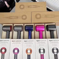 Supersonic hair dryer in various colors