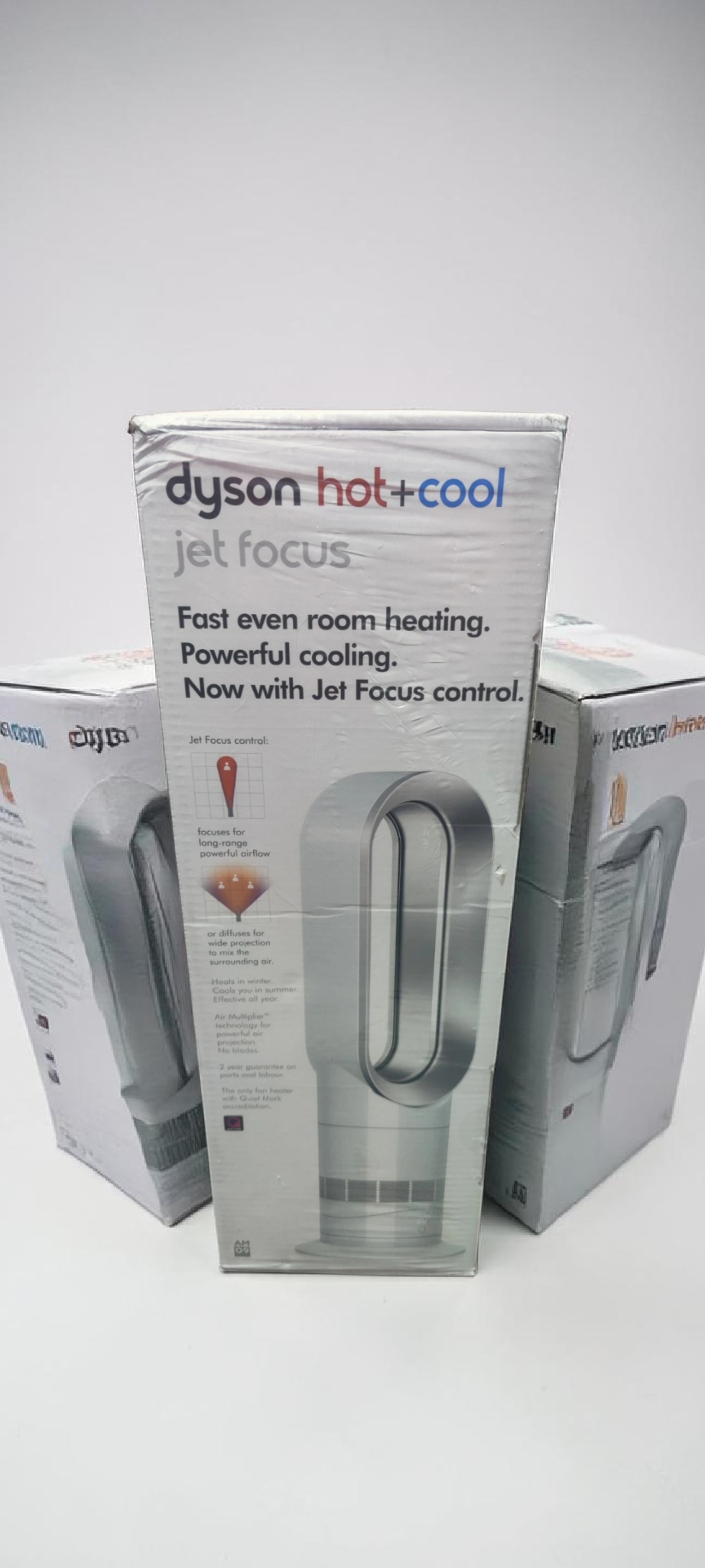 Dyson Hot + Cool AM09 White/Silver Fan Heater
