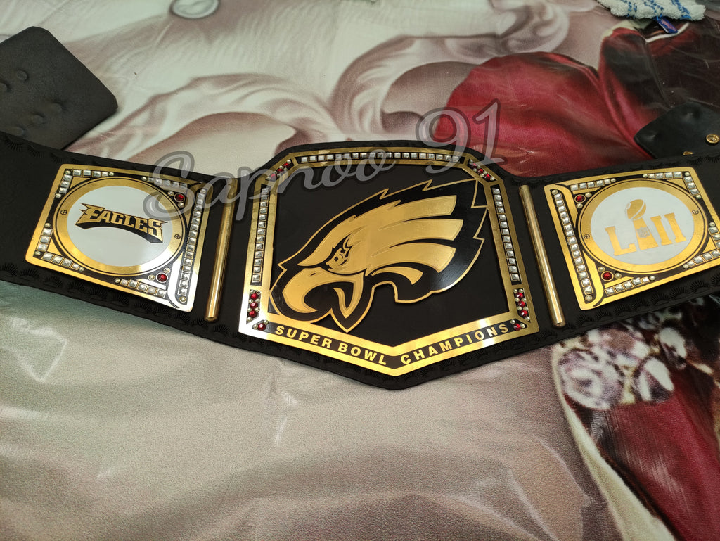New NFL Super Bowls Eagles Championship Belt