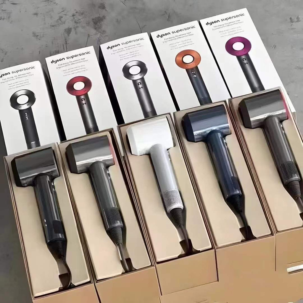 Supersonic hair dryer in various colors