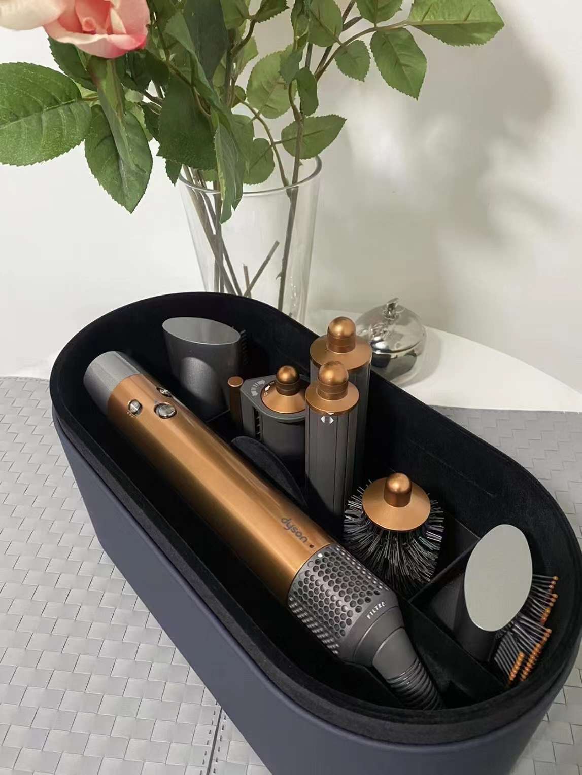 Dyson Airwrap HS05 multi-styler Complete Long in Nickel/Copper