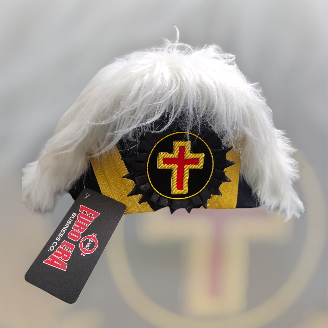 New Masonic Knight Templar Officer Bicorn Hat