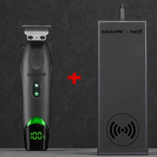 BaBy lissPRO x Tomb 45 Wireless-Charging Trimmer set.